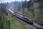 Amtrak #6 San Francisco Zephyr at East Applegate